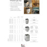 Электрическая печь SAWO NORDEX NRX-45NB-Z (4,5 кВт, встроенный пульт, внутри оцинковка, снаружи нержавейка)